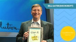 Bill Gates (Microsoft) – Celebridades Digitais