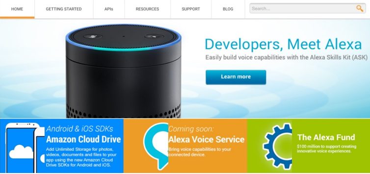 5 Anos Desenvolvendo Para Voz Com O Alexa Skills Kit - Alexa Developer Portal em 25 de junho de 2015