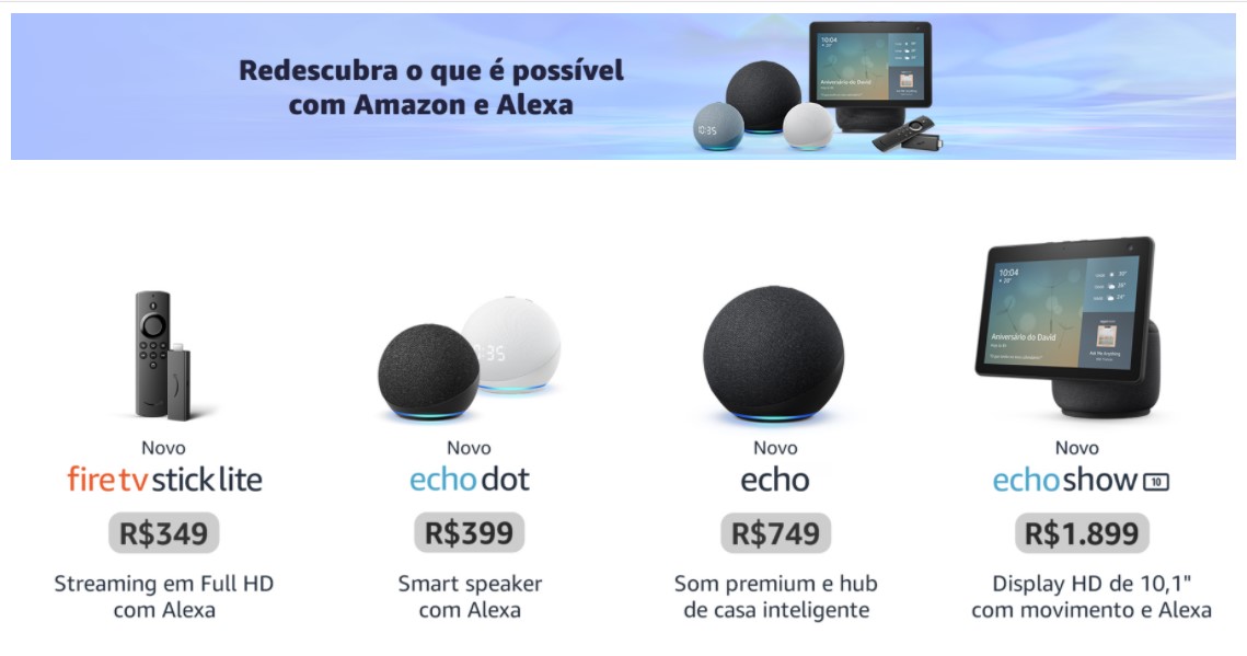 Novos Echos já estão em pré-venda no Brasil