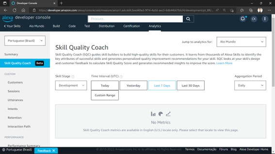 Skill Quality Coach - Novidades Da Alexa Live 2022