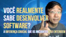 A Diferença Entre Aprender a Programar e Desenvolver um Sistema Real